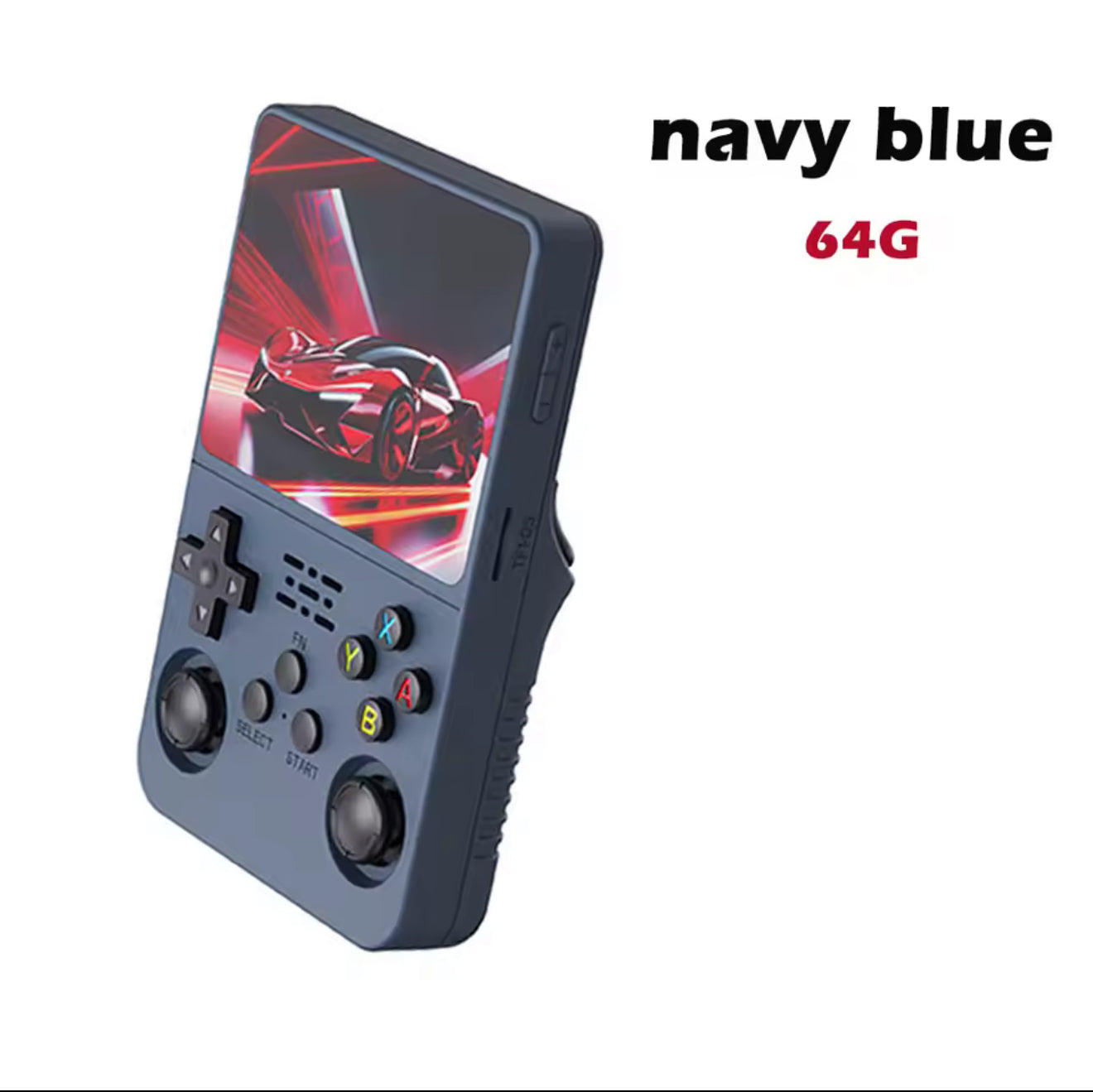 R36S Retro Handheld Video Game Console Linux System 3.5-inch IPS Screen Portable Handheld Video Player 64GB 15000 Games