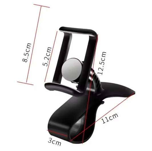 360 Rotatable Car Phone Holder Universal Cell Phone Stands Car Rack Dashboard Support for Auto Grip Mobile Phone Fixed Bracket
